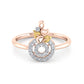 Rose Radiance 14Kt Diamond Ring