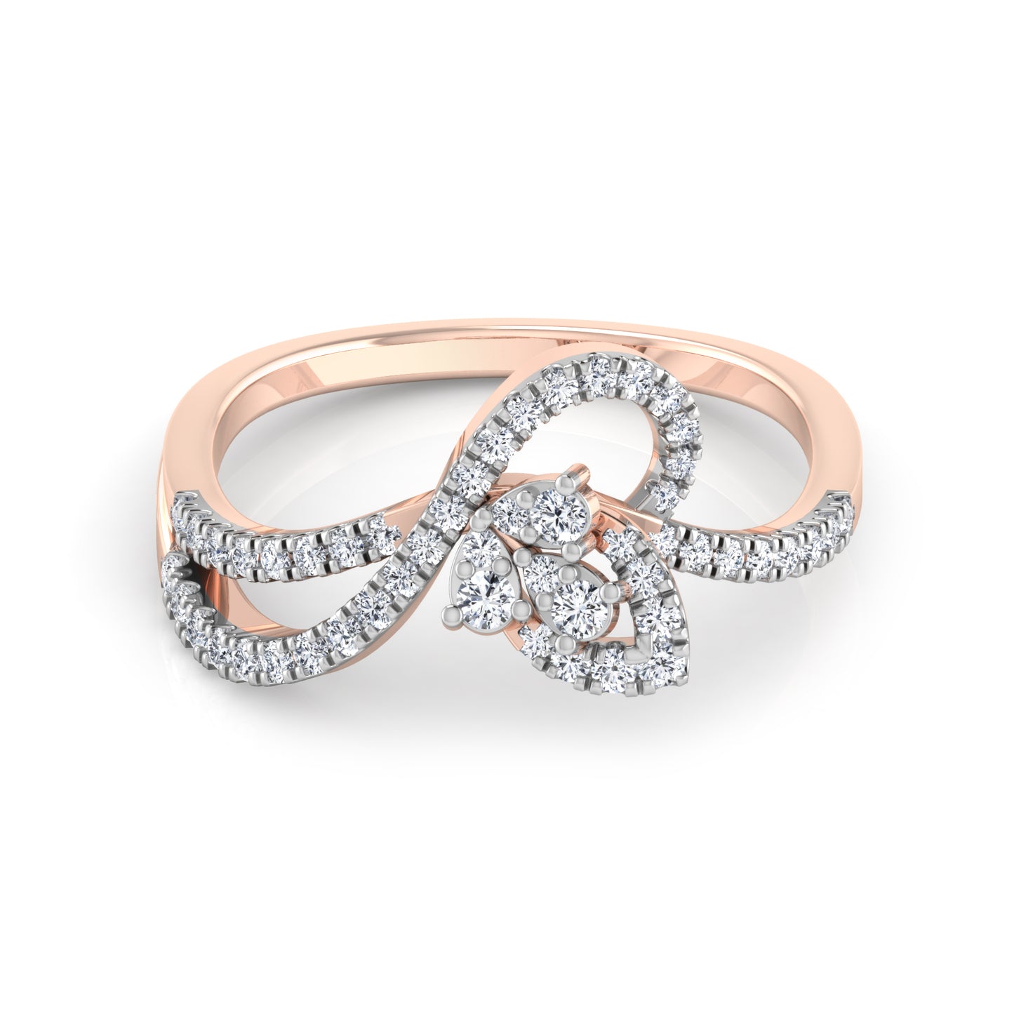 Celestial Chant Serenade 14Kt Diamond Ring