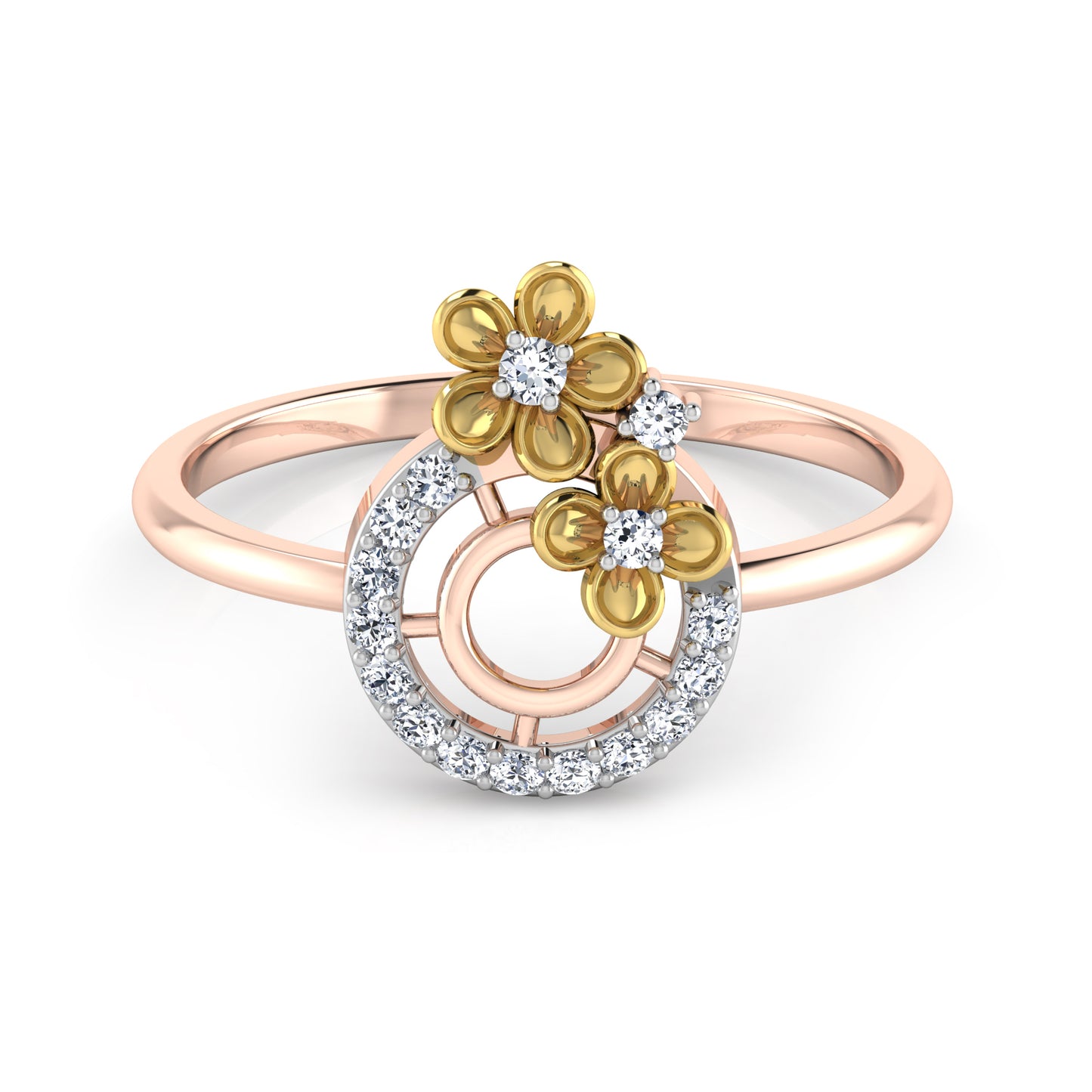 Mystic Moonlight Muse 14Kt Diamond Ring