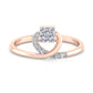 Enigmatic Eternity Echo 18Kt Diamond Ring