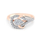 Typhoon Turquoise 14Kt Diamond Ring