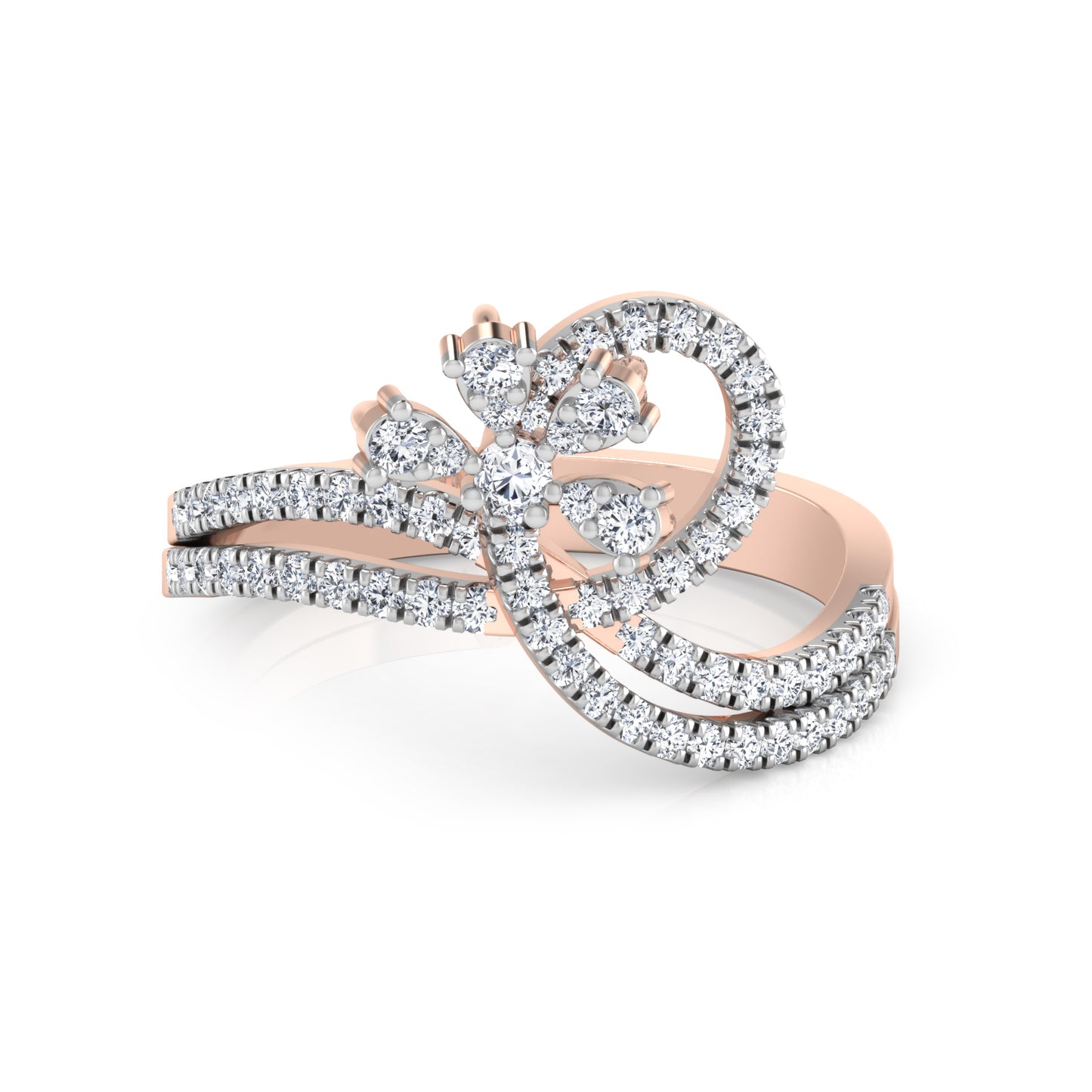 Ethereal Enchantment Elegance 18Kt Diamond Ring