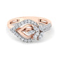 Shimmering Stardust Symphony 18Kt Diamond Ring