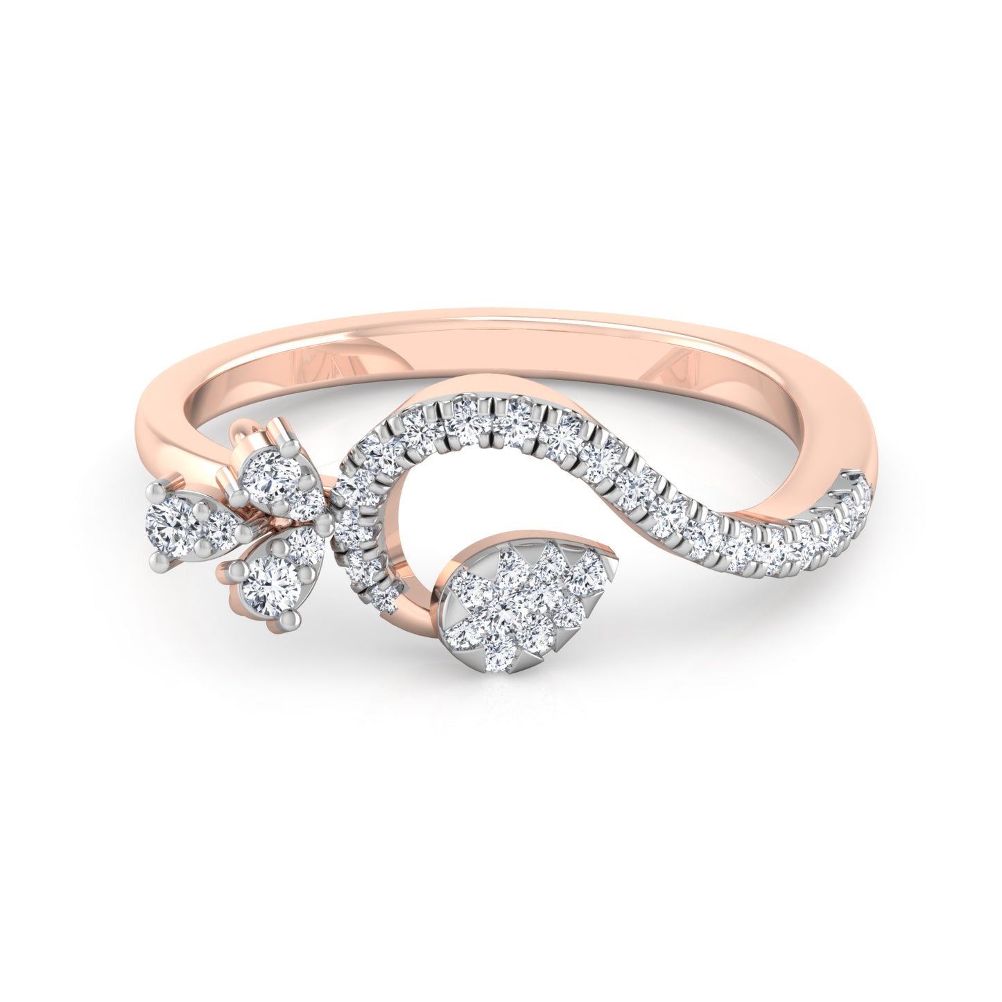 Opalescent Odyssey Opulence 18Kt Diamond Ring