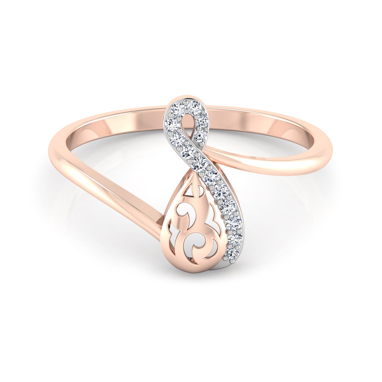 Prism Panorama 14Kt Diamond Ring