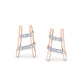 Regal Rosewood Radiance Earrings 18K