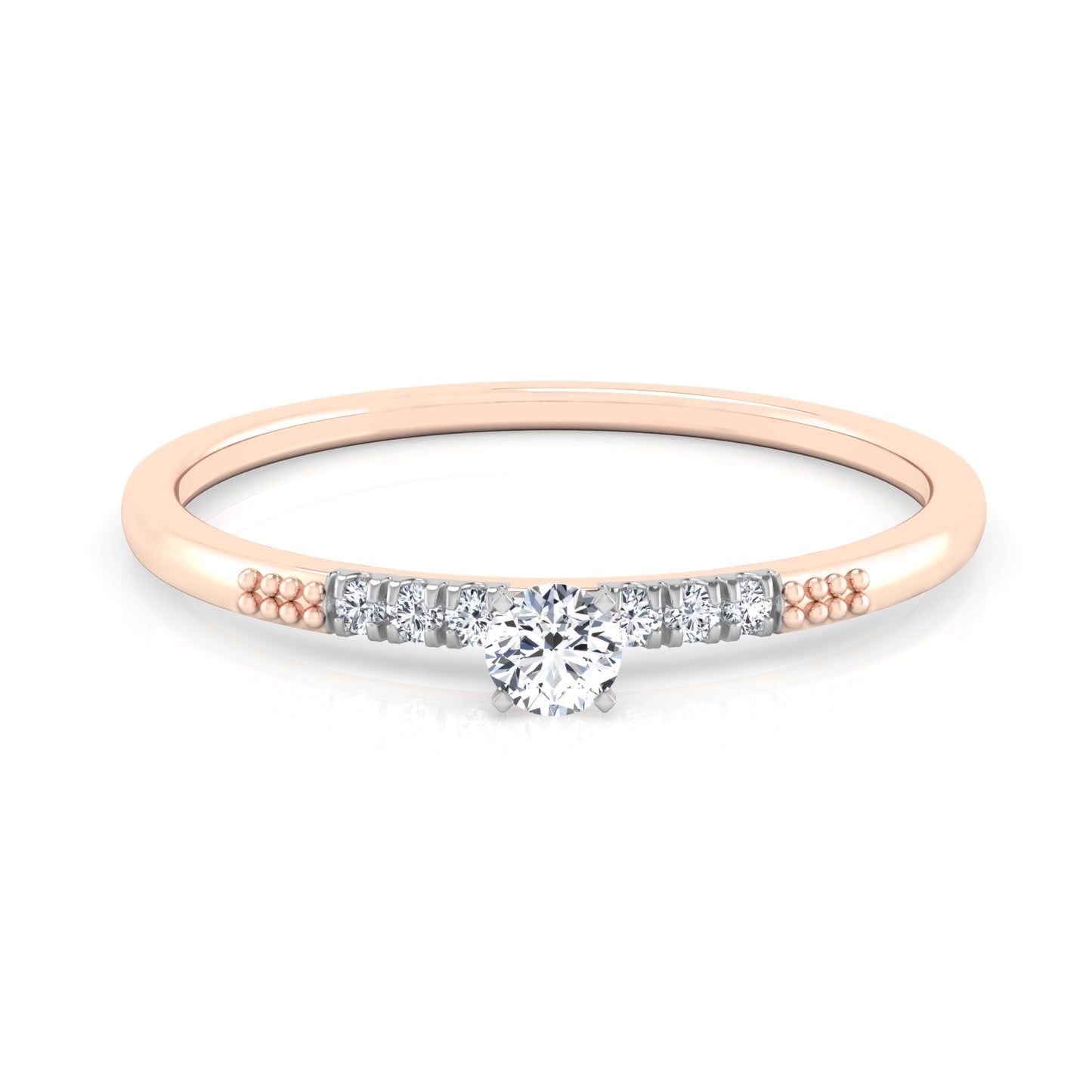 Crest 14Kt Diamond Ring
