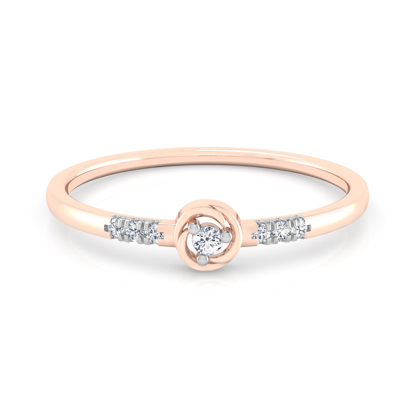 Orchid 14Kt Diamond Ring