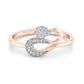 Enchanted Ember Essence 18Kt Diamond Ring