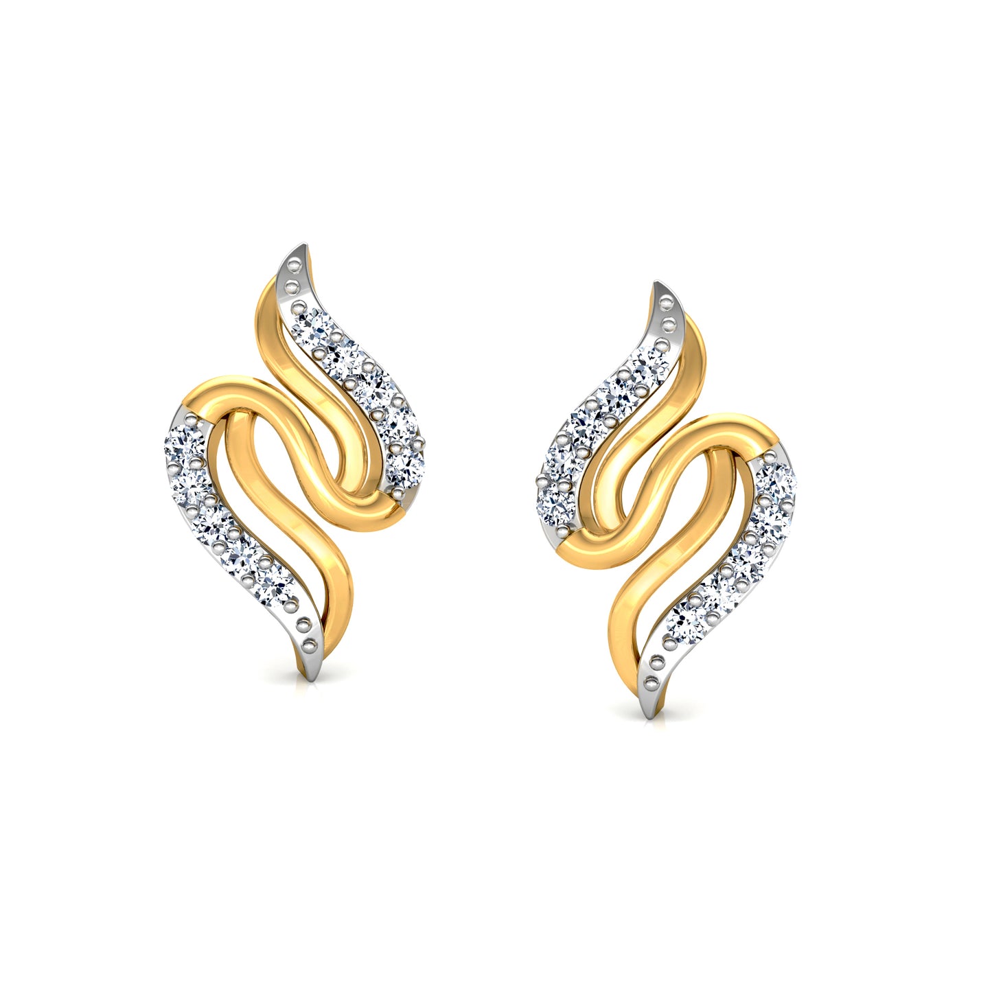 Golden Gaze Earrings 18K