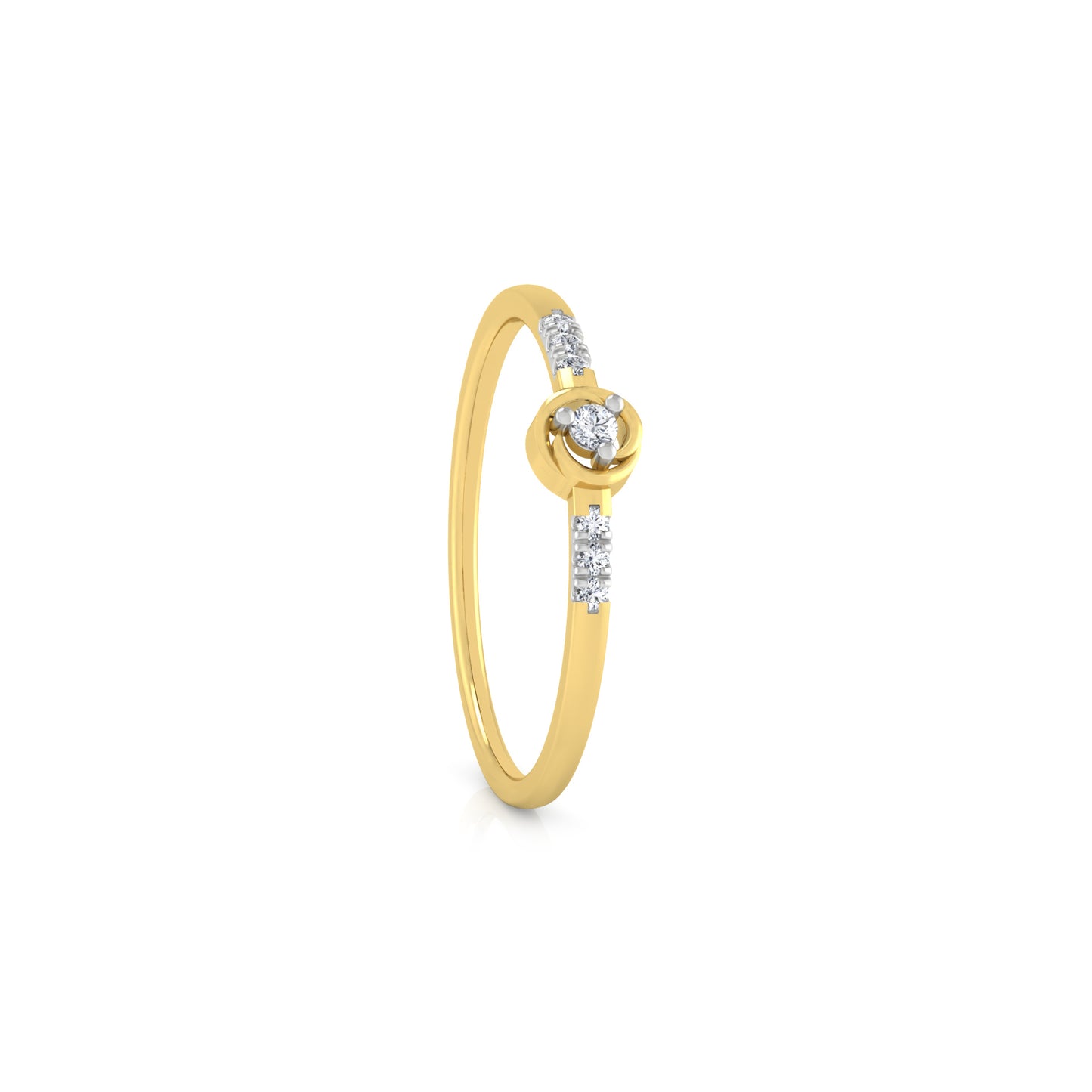 Orchid 14Kt Diamond Ring
