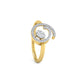 Whispering Whirlwind 18Kt Diamond Ring
