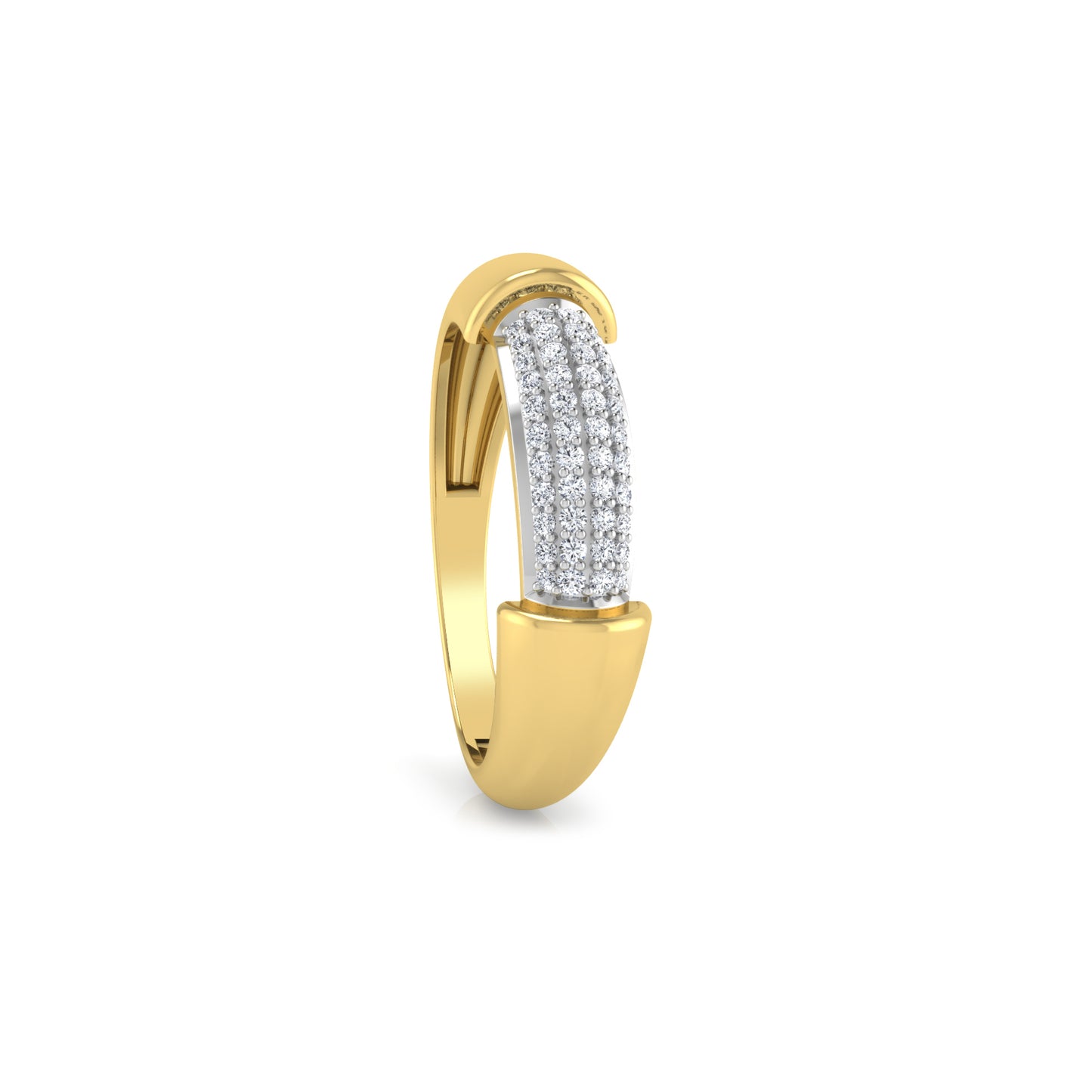 Elysian Echo Eternity 18Kt Diamond Ring