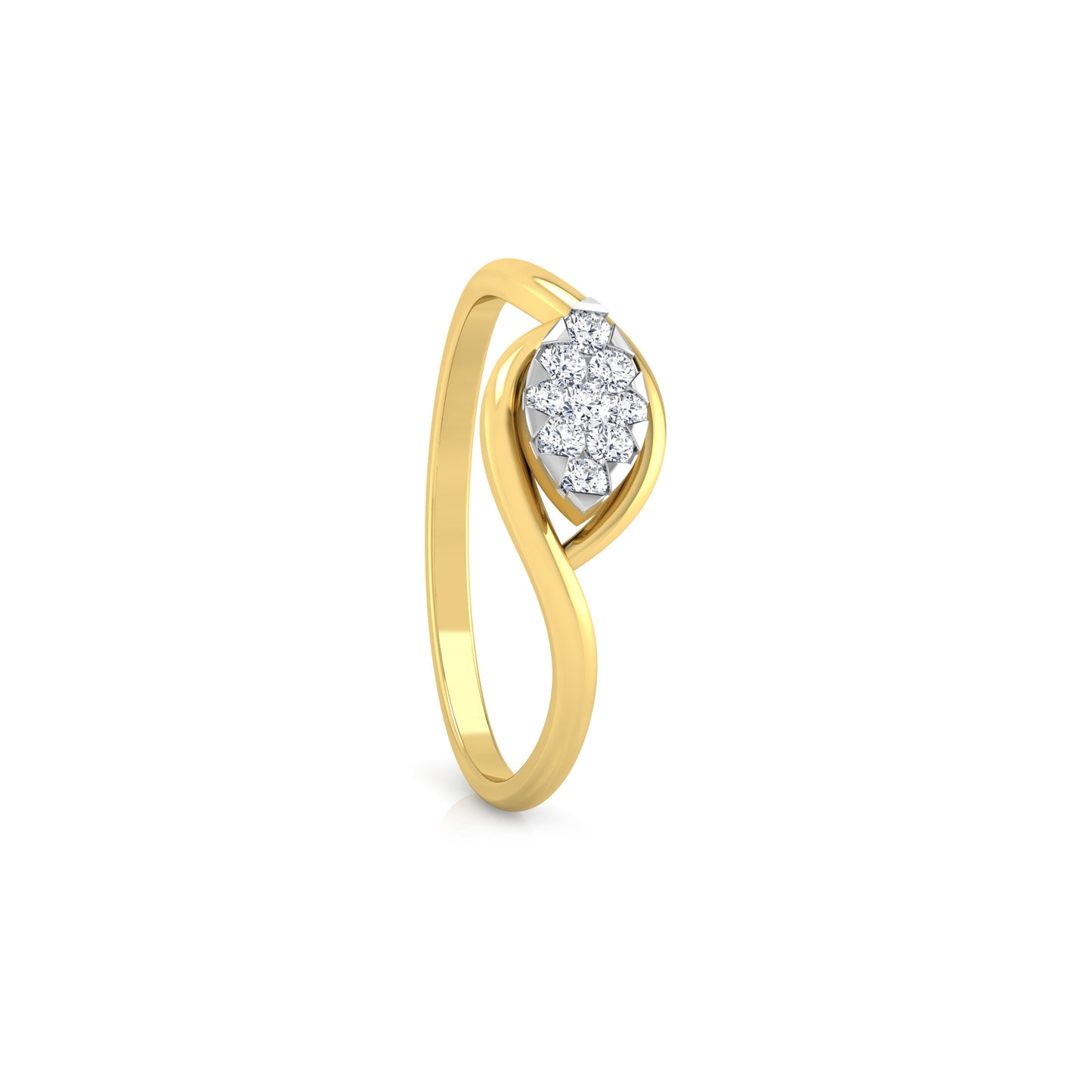 Celestial Serenity Splendor 18Kt Diamond Ring