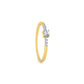 Harmonic 14Kt Diamond Ring