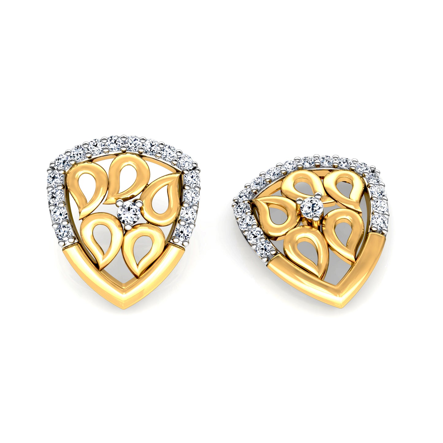 Celestial Chantilly Earrings 18K