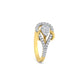 Typhoon Turquoise 14Kt Diamond Ring