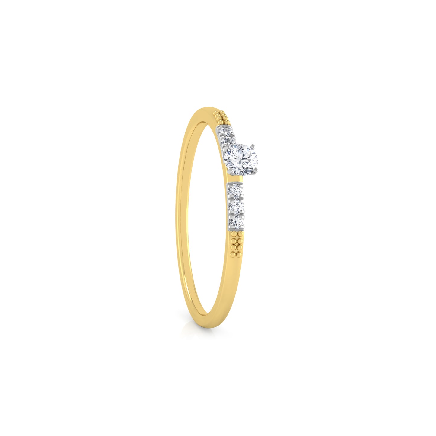 Crest 14Kt Diamond Ring