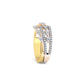 Blushing Blossom Breeze 14Kt Diamond Ring
