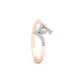Ethereal Echo Elegance 14Kt Diamond Ring