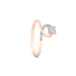Enigmatic Eternity Echo 14Kt Diamond Ring