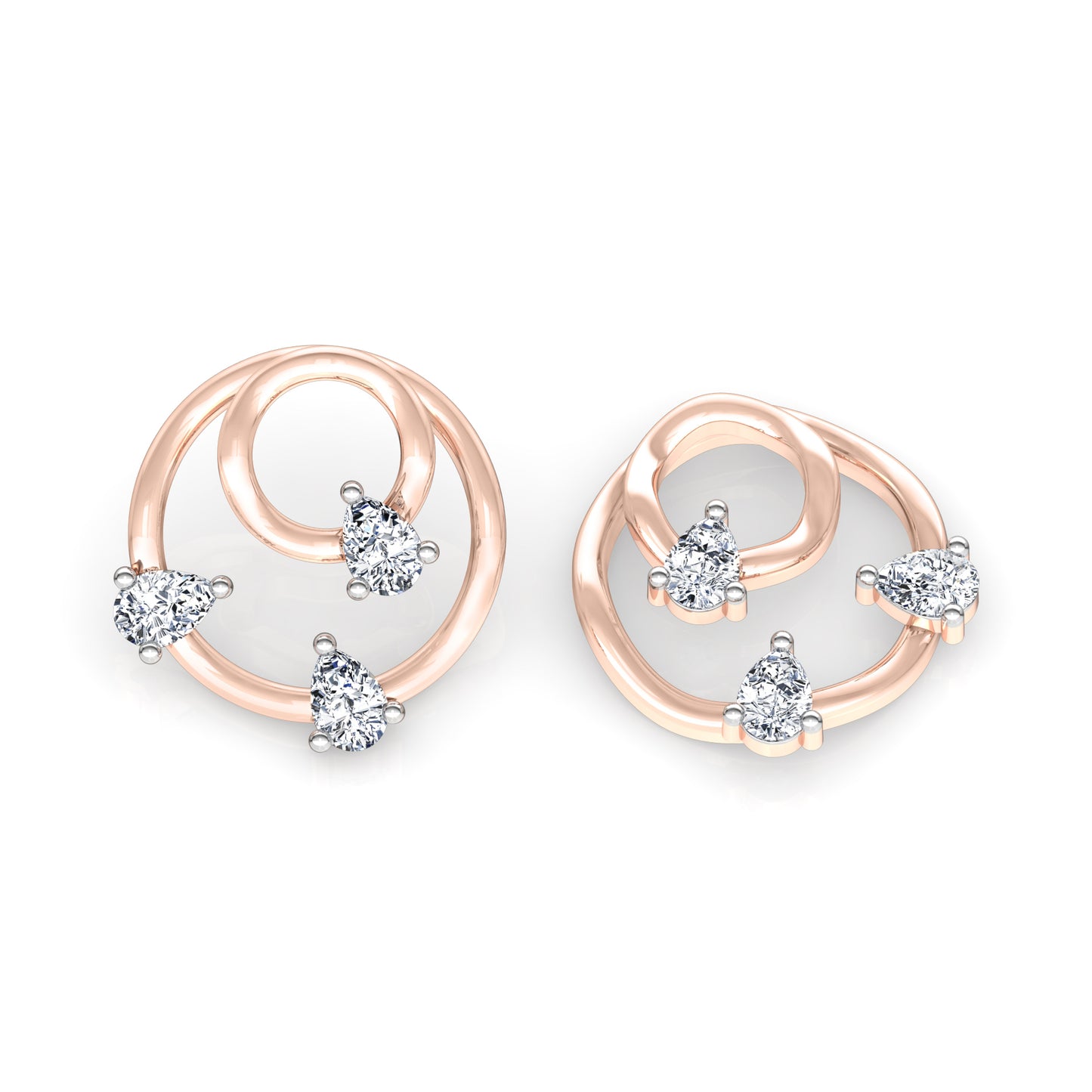 Opulent Orchid Earrings 18K
