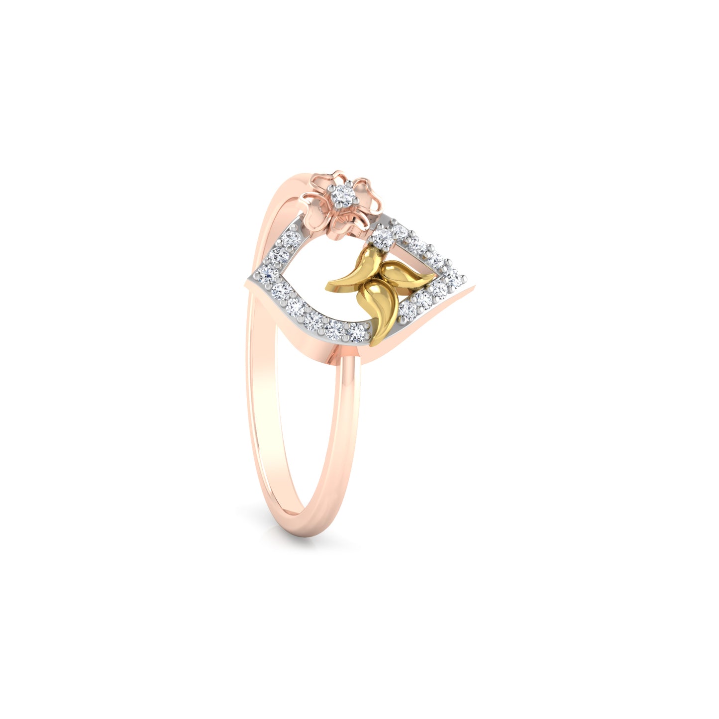 Lustrous Luminance Luster 14Kt Diamond Ring