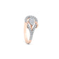 Typhoon Turquoise 14Kt Diamond Ring