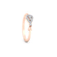 Blushing Blush Bouquet 18Kt Diamond Ring
