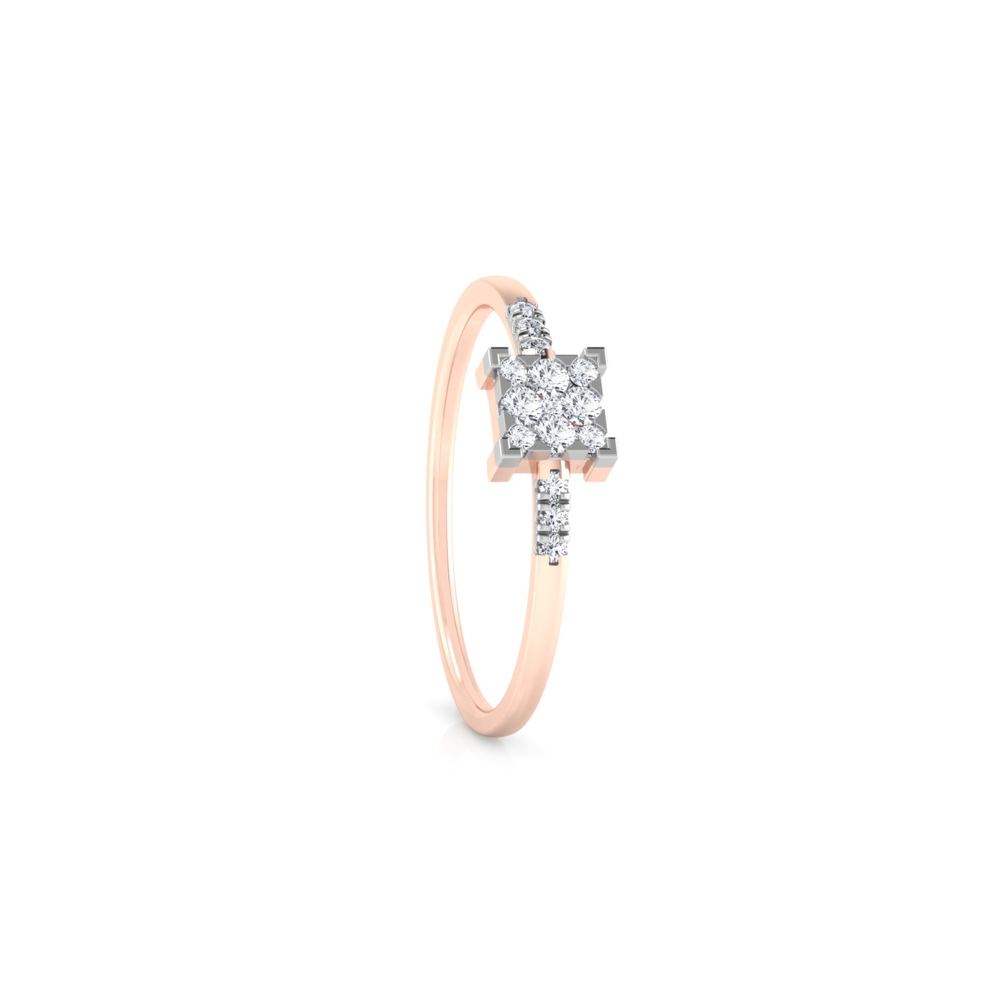 Mirage 14Kt Diamond Ring For Women