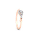 Blushing Blush Bouquet 14Kt Diamond Ring