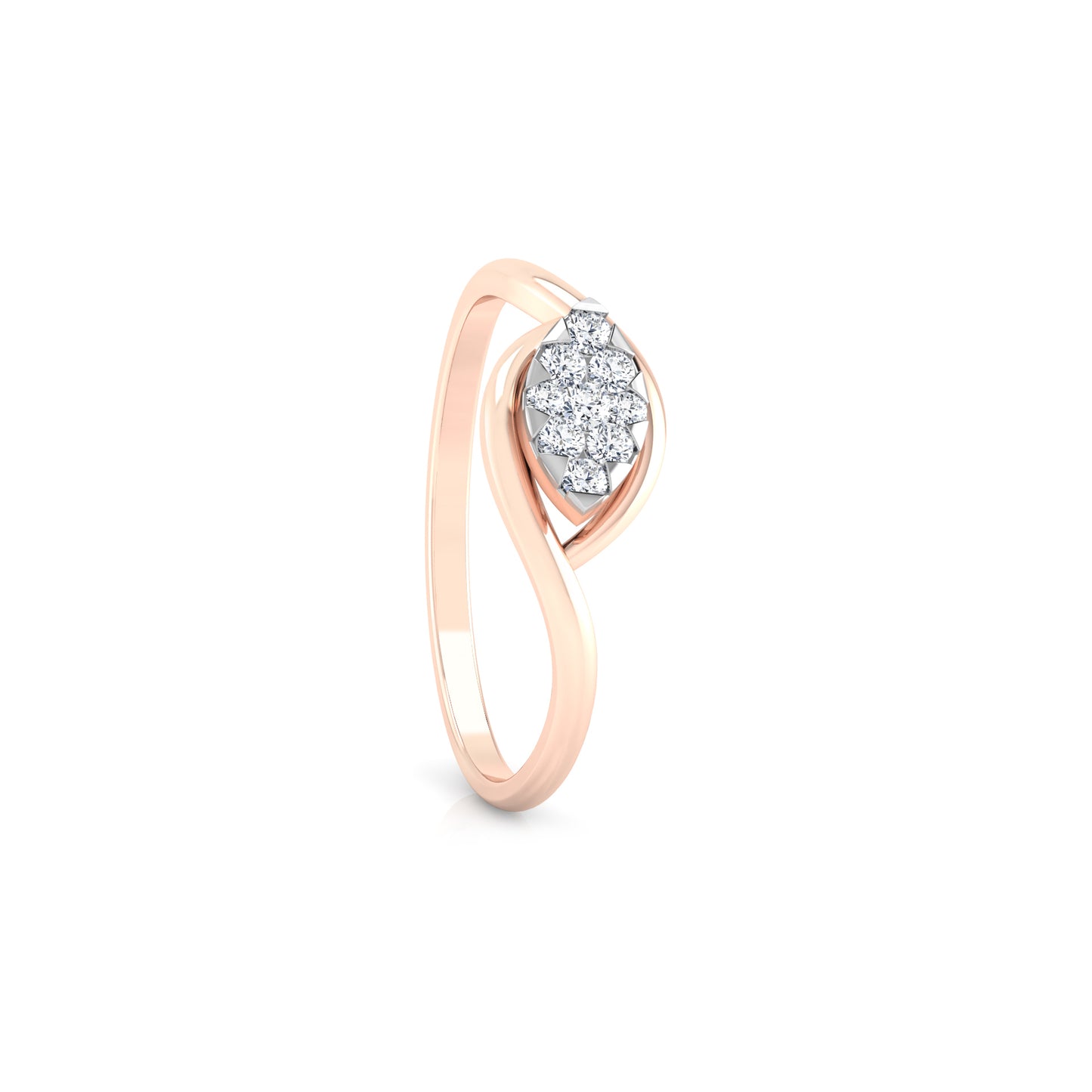 Celestial Serenity Splendor 18Kt Diamond Ring