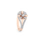 Prismatic Perfection Prism 14Kt Diamond Ring