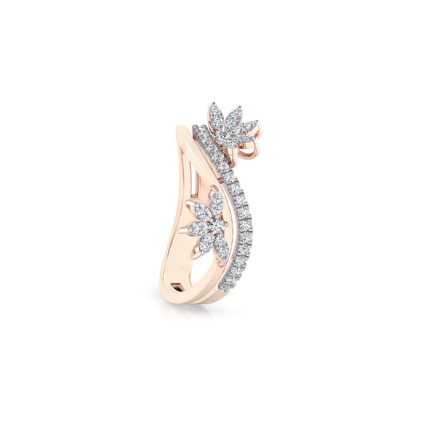 Celestial Crystal Celeste 14Kt Diamond Ring