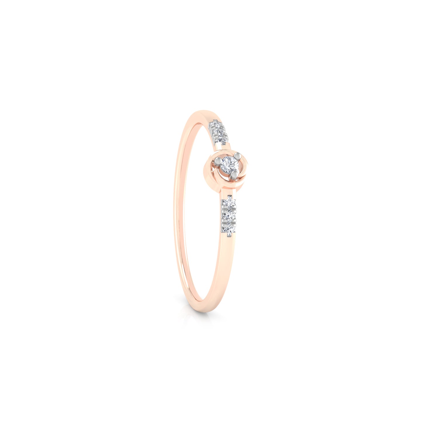 Orchid 14Kt Diamond Ring