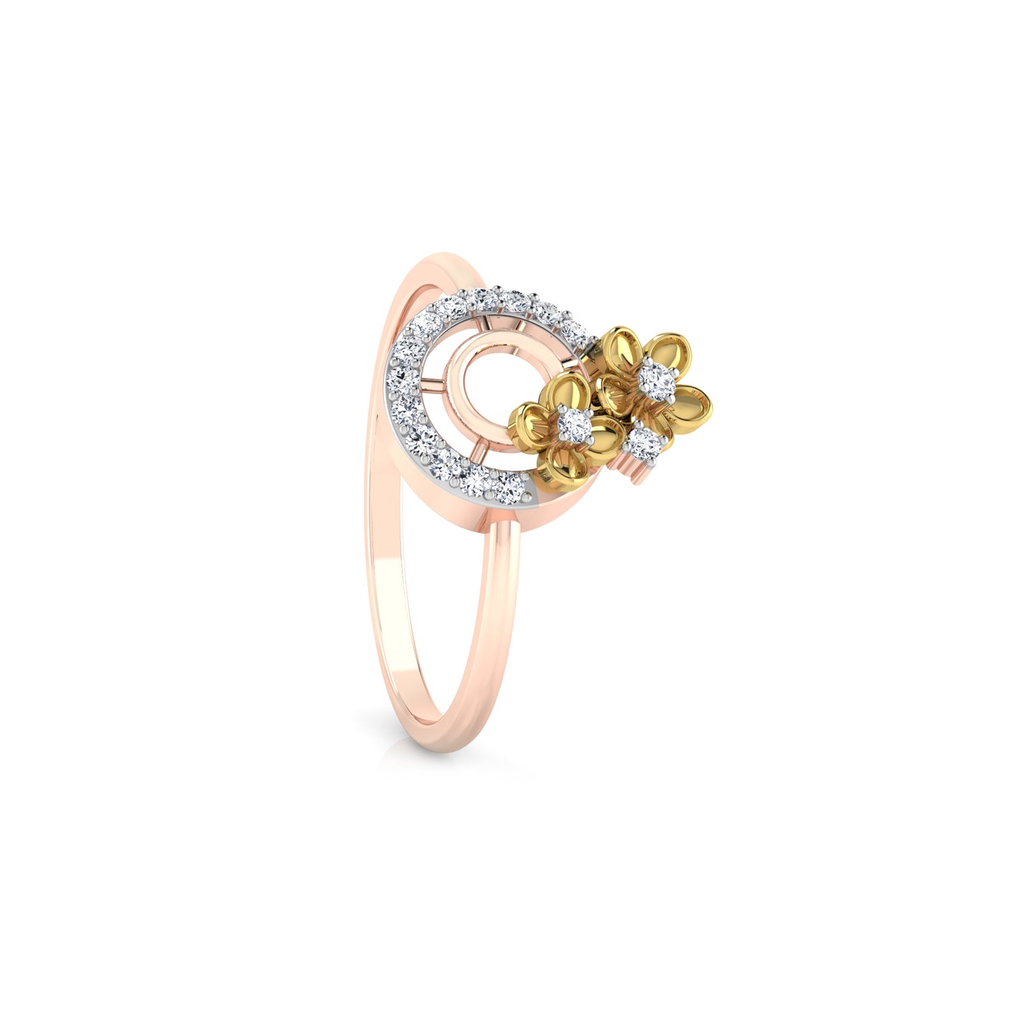 Mystic Moonlight Muse 14Kt Diamond Ring