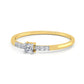 Harmonic 14Kt Diamond Ring