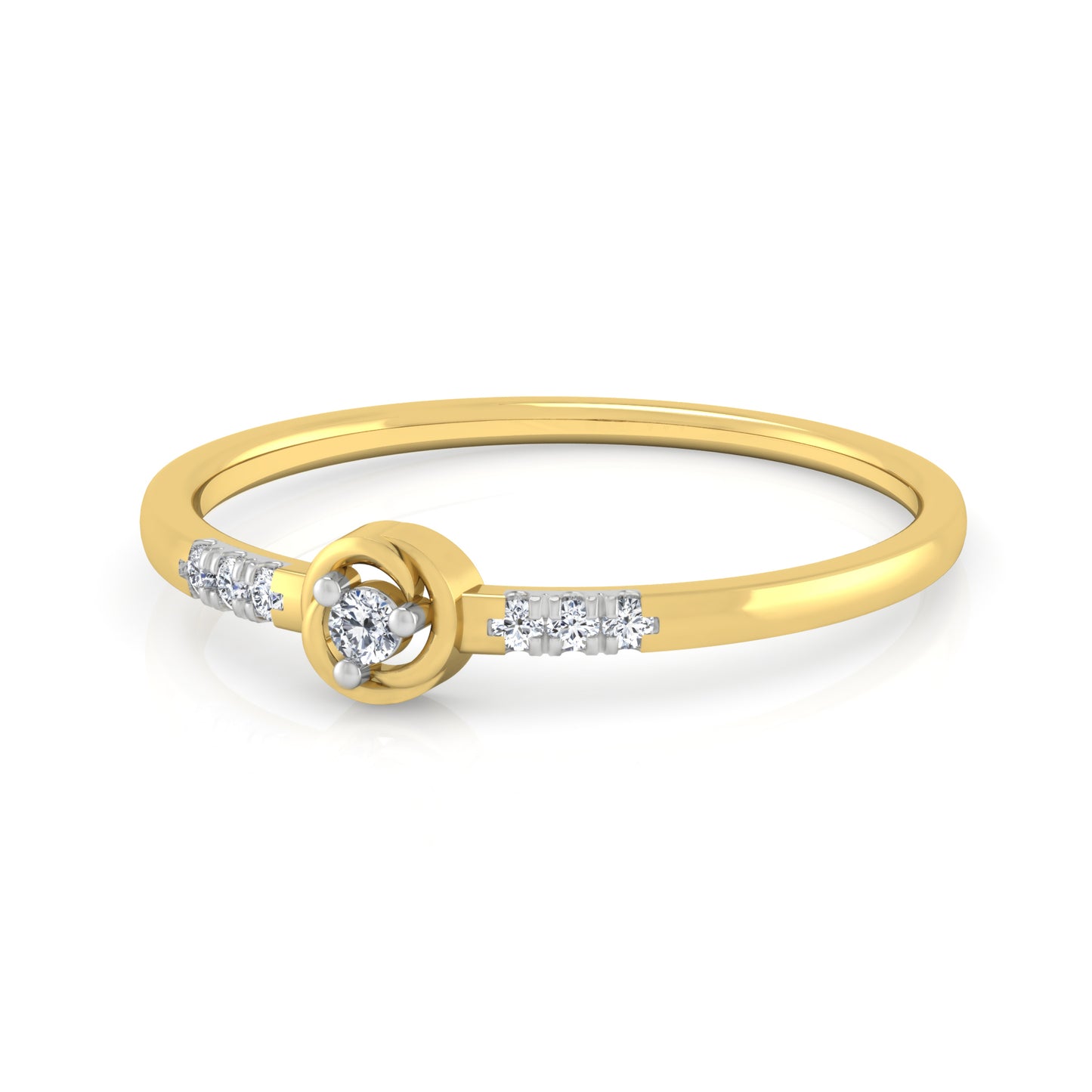 Orchid 14Kt Diamond Ring