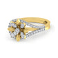 Prismatic Perfection Prism 14Kt Diamond Ring