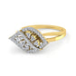 Regal Ruby Radiance 18Kt Diamond Ring