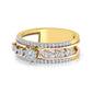Gilded Gala Grandeur 14Kt Diamond Ring