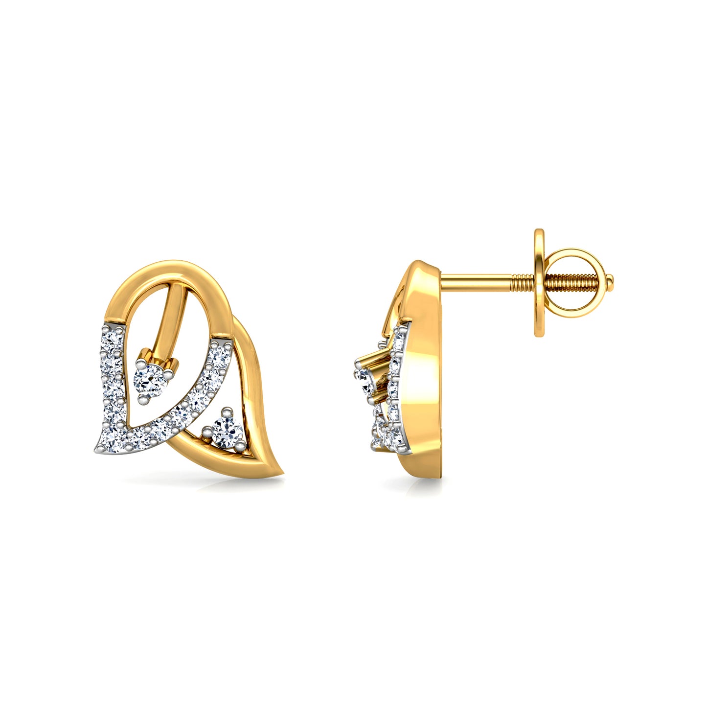 Celestial Citrine Earrings 18K
