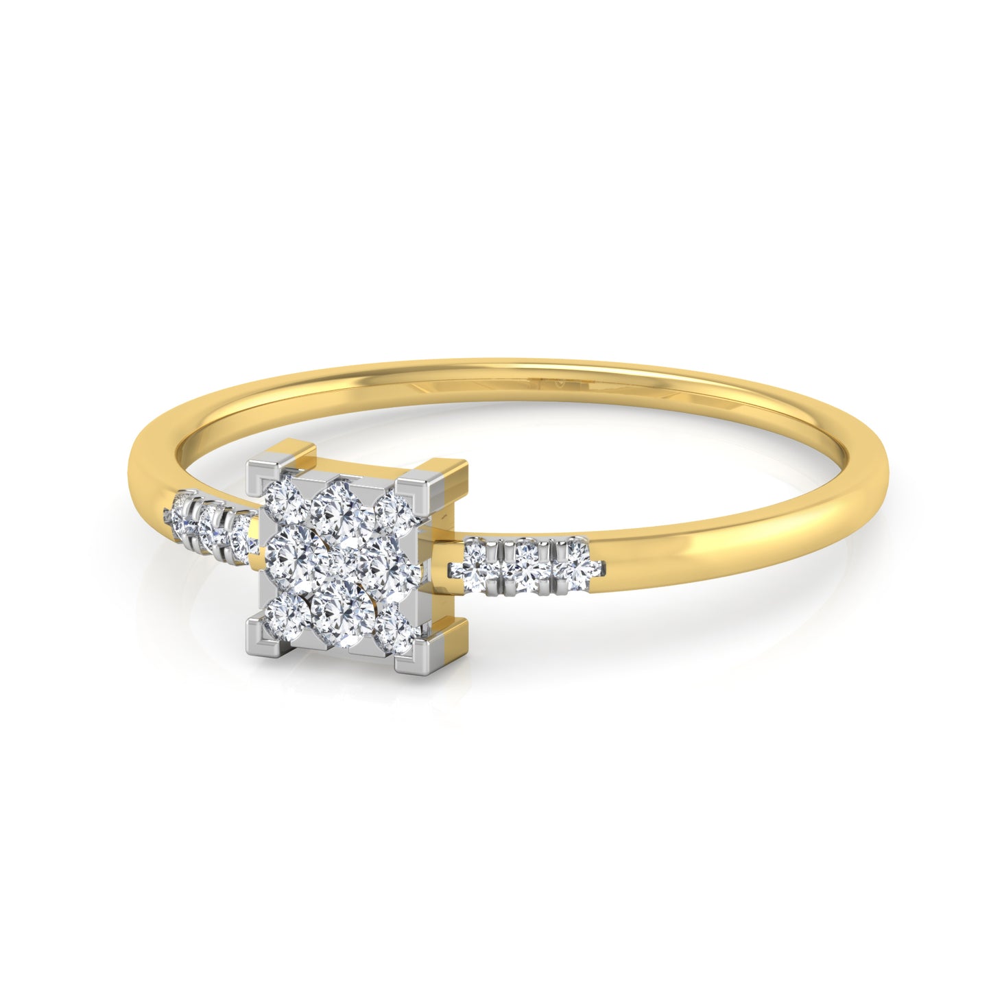 Mirage 14Kt Diamond Ring For Women