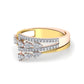 Blushing Blossom Breeze 14Kt Diamond Ring