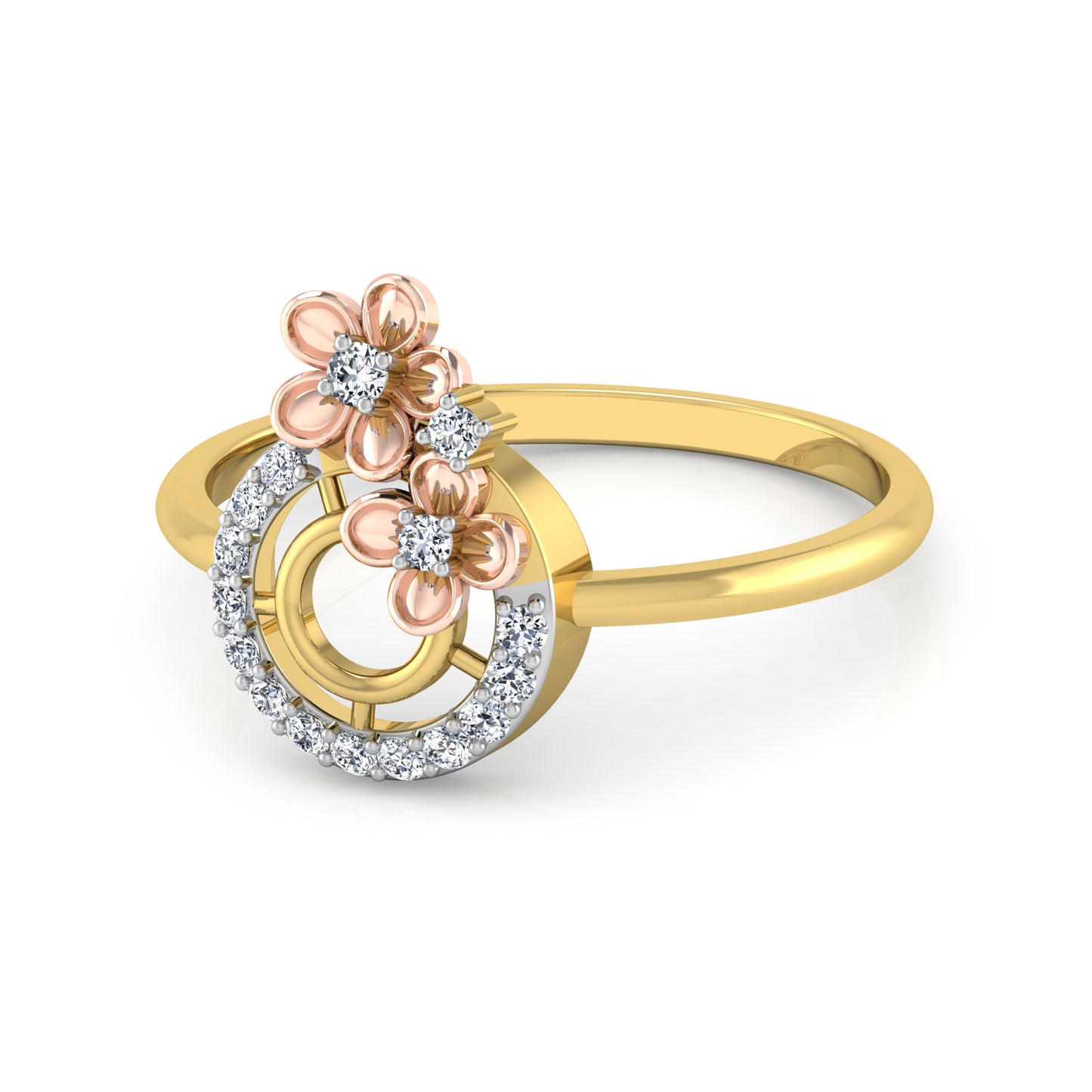 Mystic Moonlight Muse 14Kt Diamond Ring
