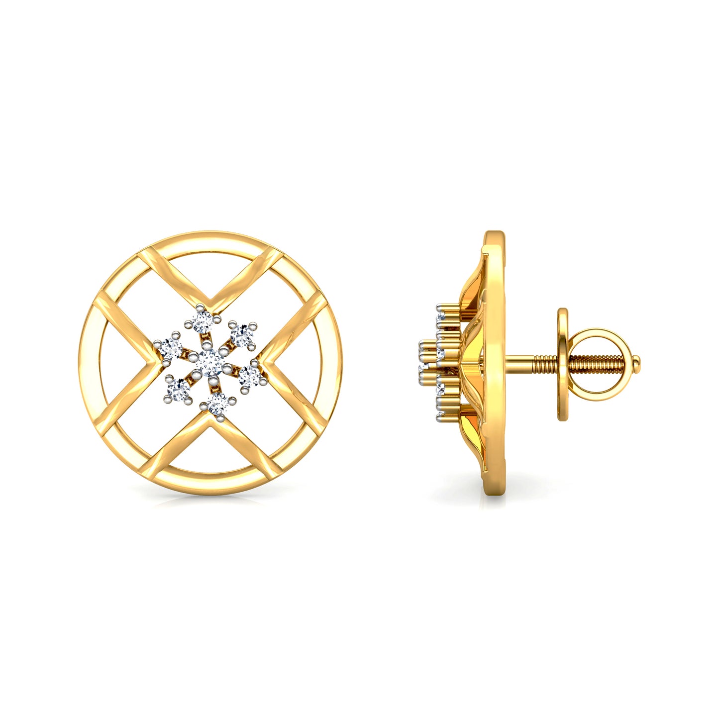 Ember Eclipse Earrings 18K
