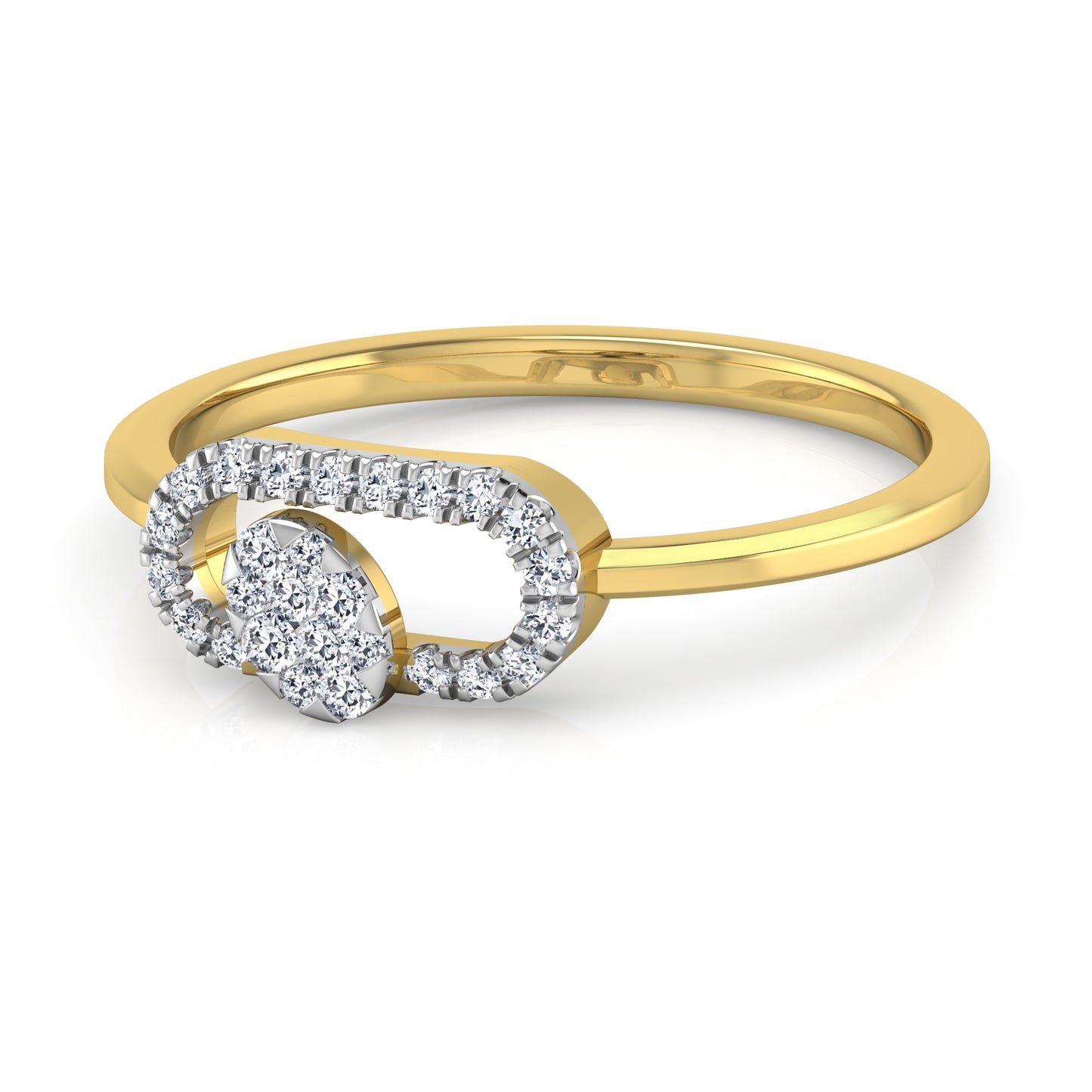 Twilight Tapestry 14Kt Diamond Ring