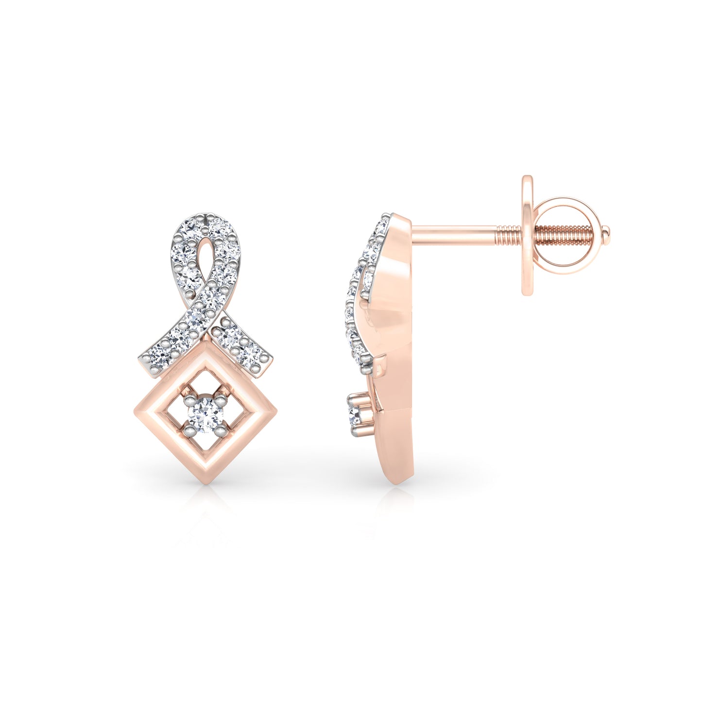 Velvet Vortex Earrings 18K