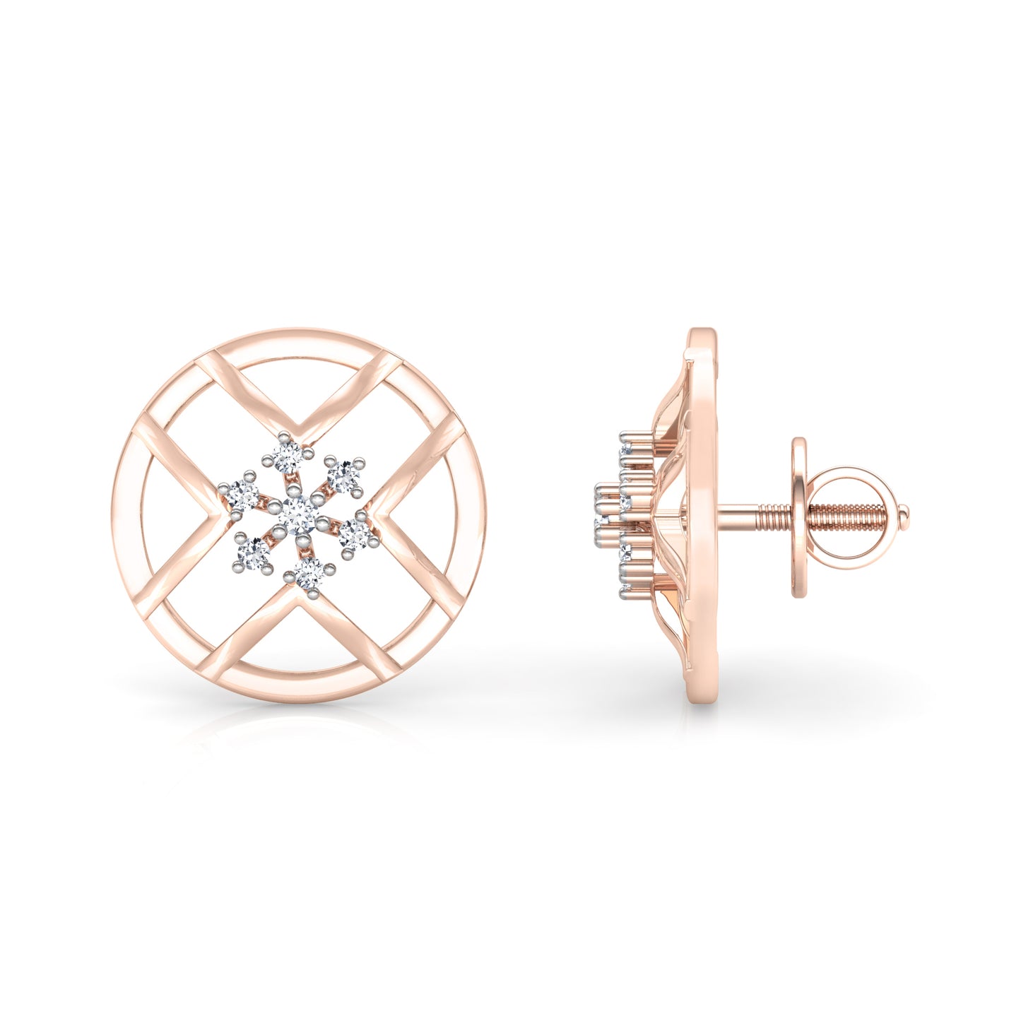 Ember Eclipse Earrings 18K