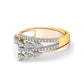 Blushing Blossom Breeze 14Kt Diamond Ring